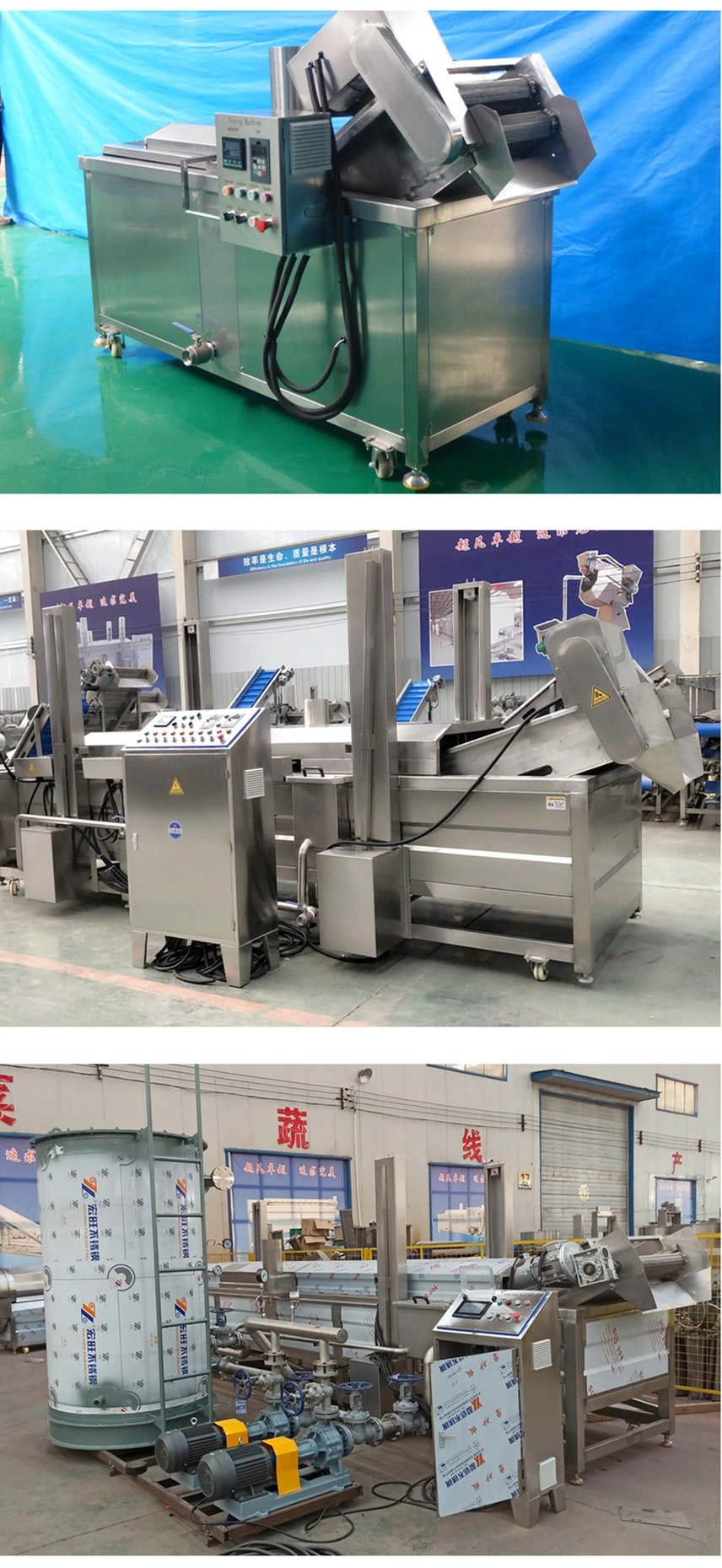 Automatic Snack Food Fryer Machine