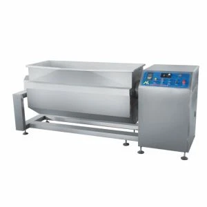 Horisontell matlagningskokkärl med mixer